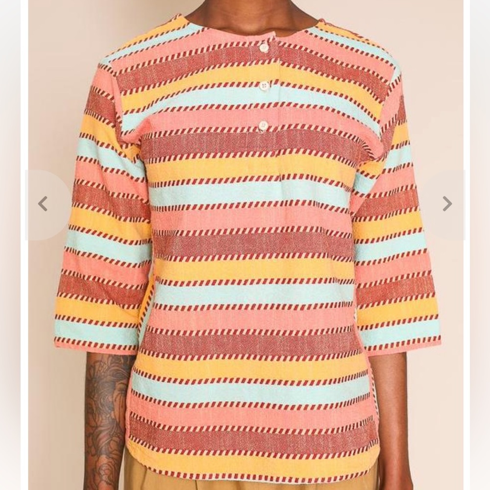 Ace & Jig top in pinwheel